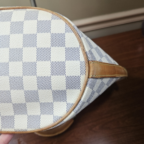 Auth LOUIS VUITTON Damier Azur Pampelonne GM - Picture 5 of 12